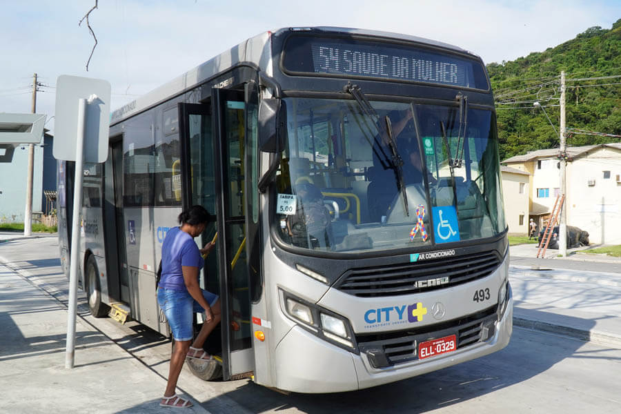 Guarujá implanta nova linha Circular 54 que liga Parque da Montanha ao Centro