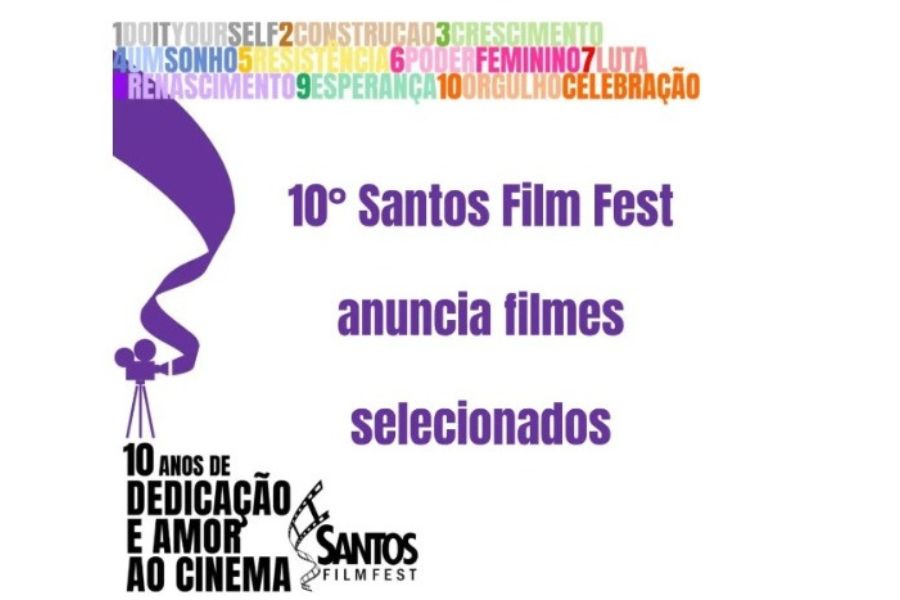 Santos Film Fest anuncia filmes selecionados na 10ª edição do evento
