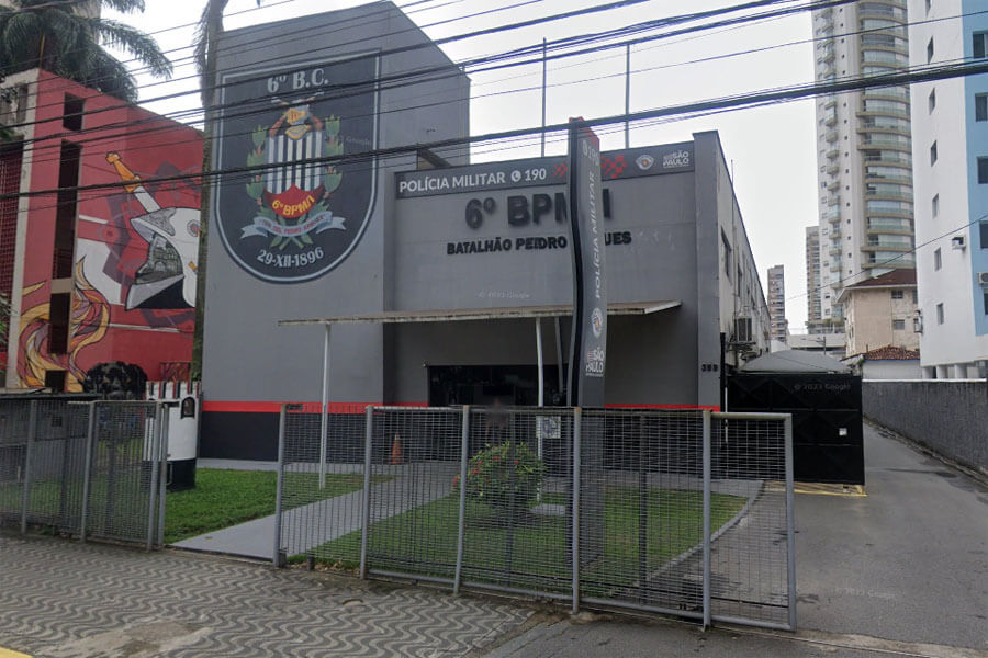 Batalhão da PM em Santos sofre furto e tem duas armas e mais de 200 munições levadas