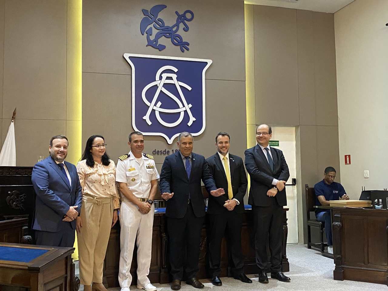 Associação Comercial de Santos realiza evento em comemoração aos 90 anos do Tribunal Marítimo