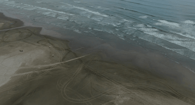 Corpo com marcas de mordida humana é encontrado no mar em Praia Grande