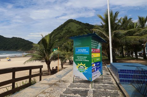 Guarujá ganha 35 novos pontos de entrega voluntária de recicláveis