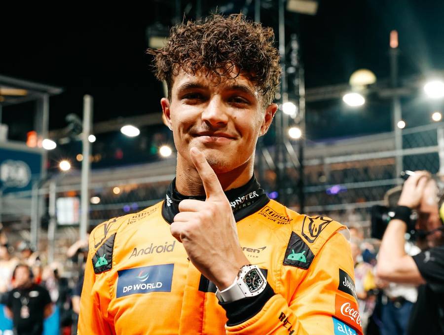 Lando Norris conquista a pole position do GP de Singapura