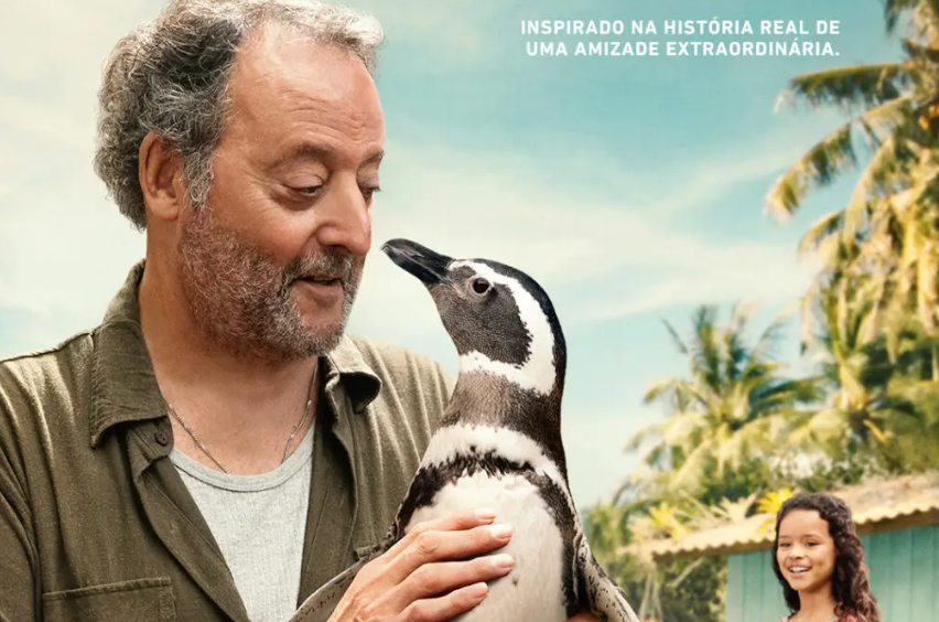 'Meu Amigo Pinguim' tem Jean Reno, em fábula infantil com dignidade