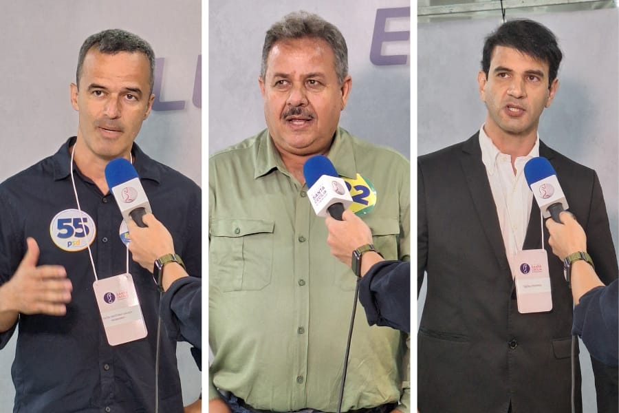 Reveja o debate entre os candidatos à Prefeitura de Peruíbe