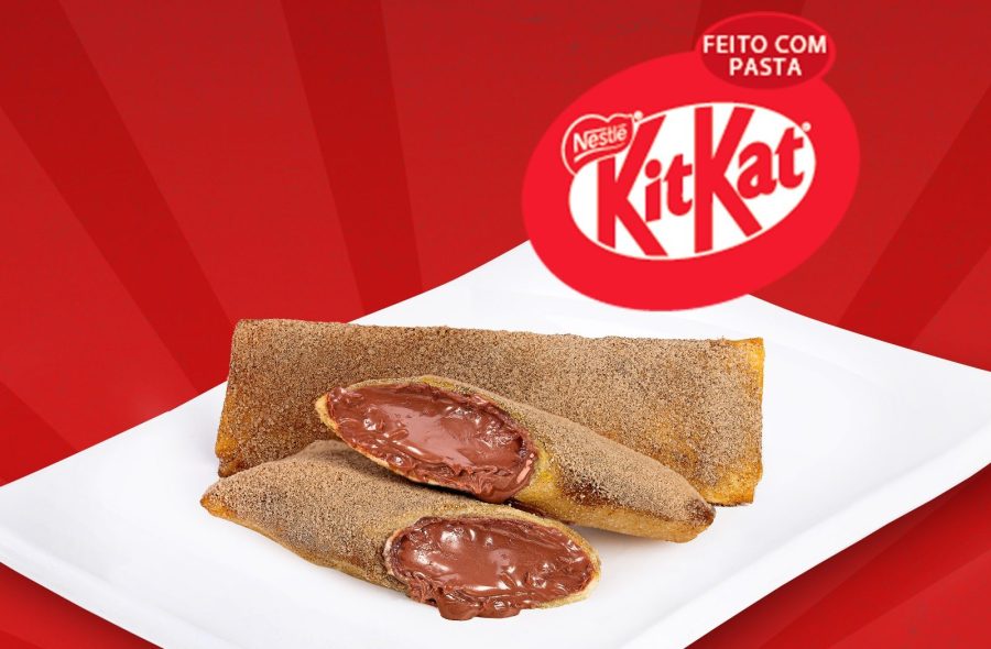 China in Box se une à Nestlé e lança rolinho KitKat no menu de sobremesas