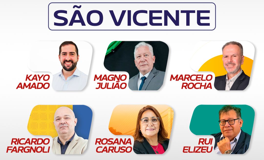 Santa Cecília TV transmite debate com candidatos a prefeito de São Vicente nesta terça