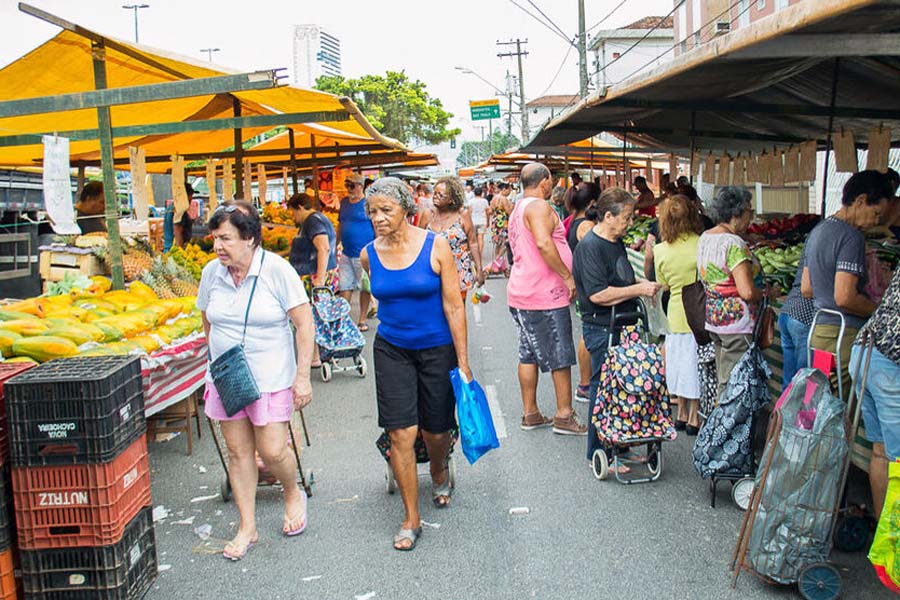 São Vicente mantém as feiras livres na véspera das eleições do primeiro turno