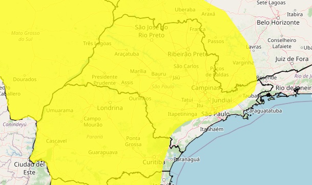 Baixada Santista não deve ser afetada por onda de calor que atinge SP, aponta Inmet