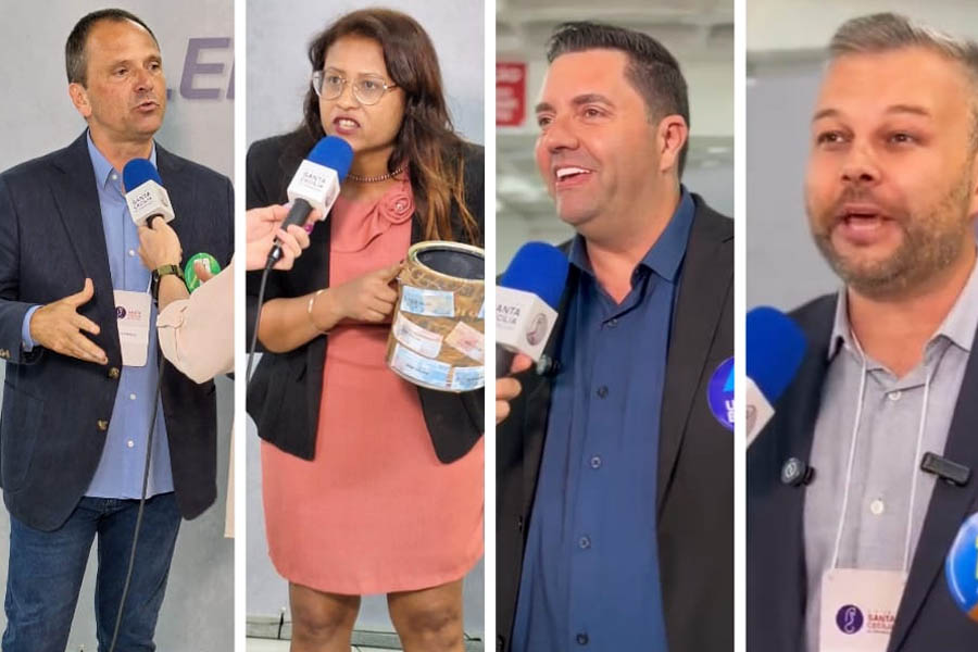 Reveja o debate entre os candidatos à Prefeitura de Mongaguá