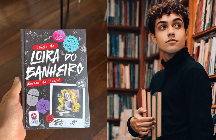 Autor santista lança ‘O Diário da Loira do Banheiro’; livro aborda bullying nas escolas