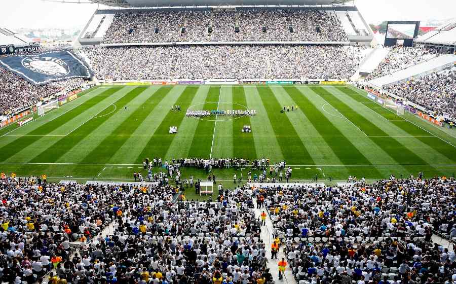 Corinthians tem Arena como aliada em cenário inédito na Sul-Americana