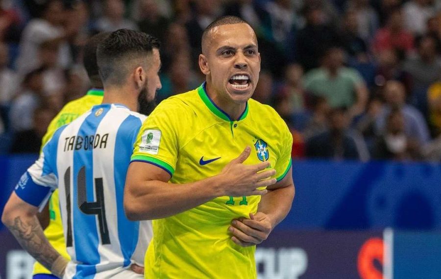 Brasil supera a Argentina e conquista o hexa na Copa do Mundo de Futsal