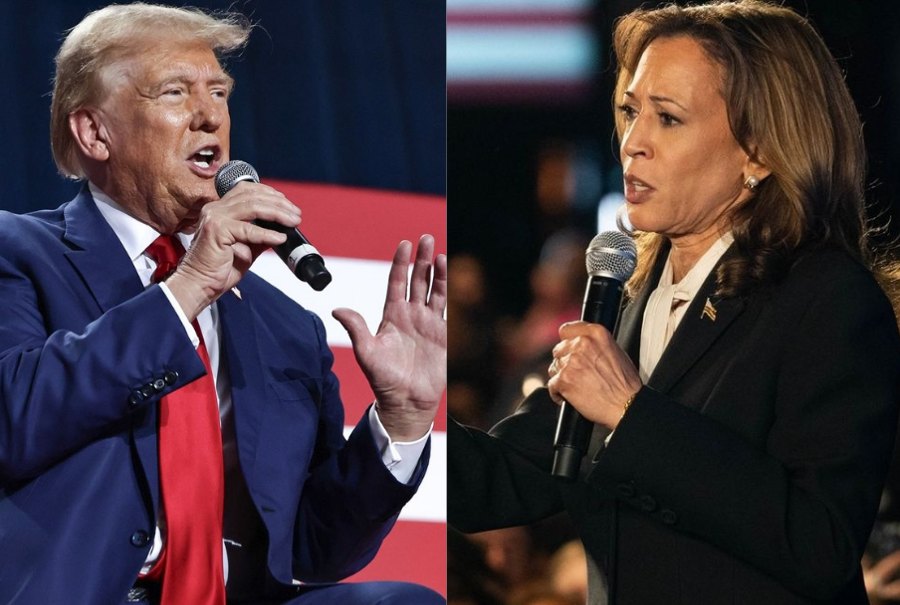 Kamala atinge 48%, e Trump, 47%, em pesquisa diária da TIPP a uma semana da eleição