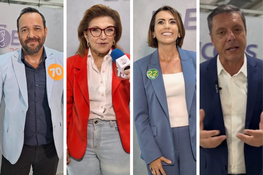 Assista o debate entre os candidatos à Prefeitura de Santos