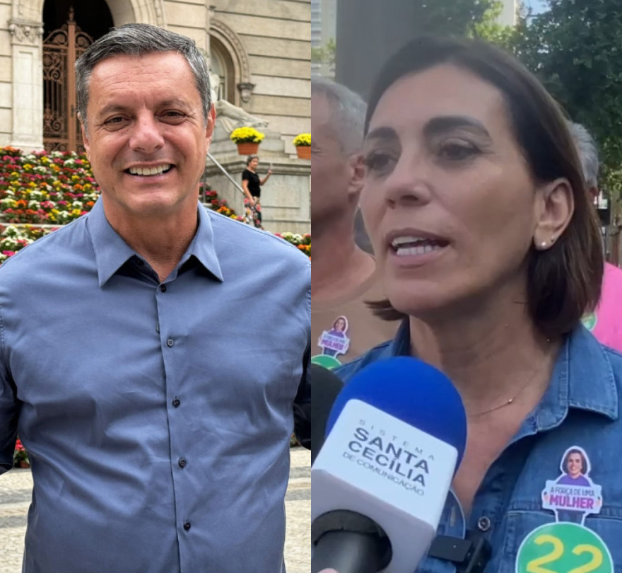 Rogério Santos e Rosana Valle definem estratégias para conquistar eleitores no segundo turno