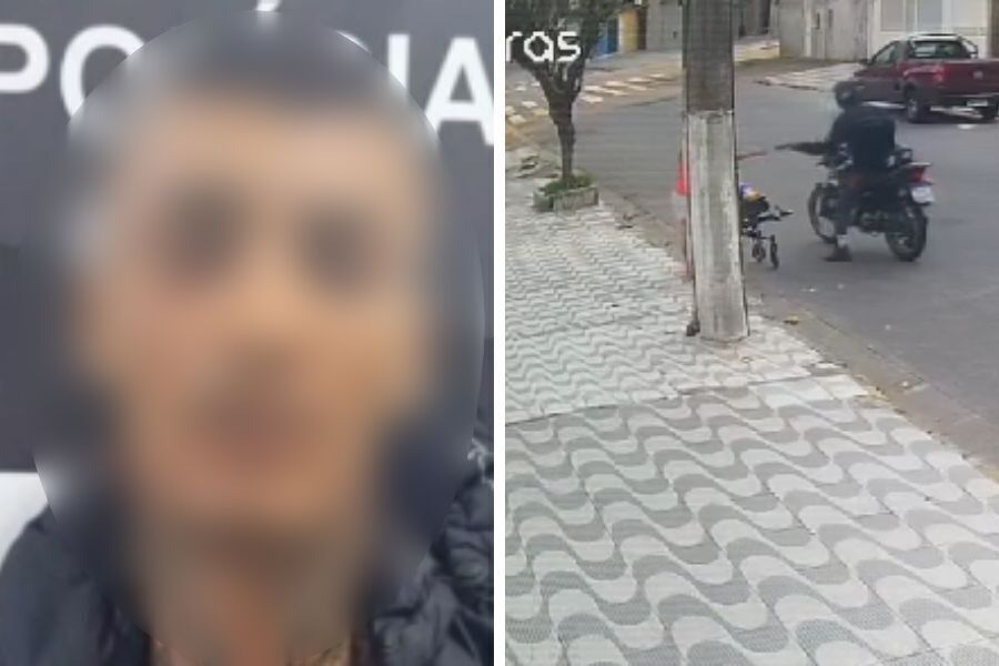 Bandido que assaltou mulher que passeava com a filha cadeirante é preso