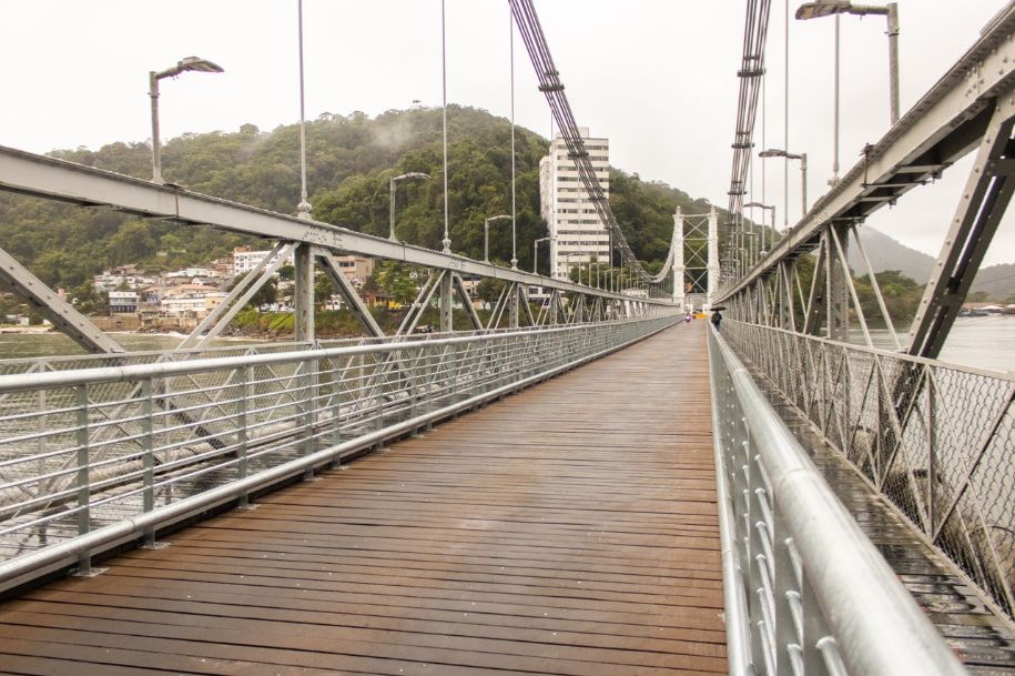 Liberação da Ponte Pênsil é adiada para sexta-feira