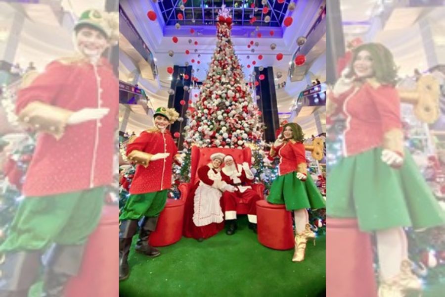 Shoppings celebram a chegada do Natal com Papai Noel e atrações para a família