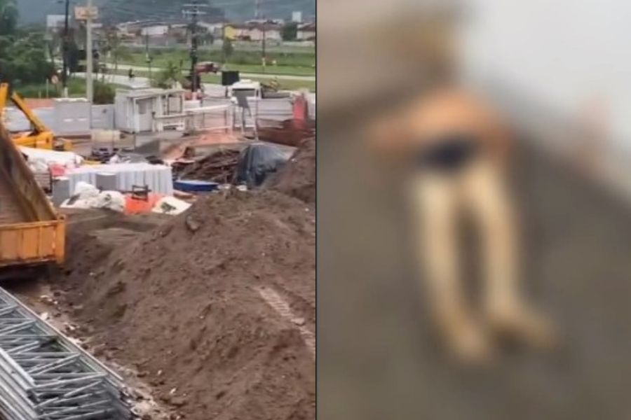 Idoso é encontrado morto dentro de caminhão de com materiais de construção