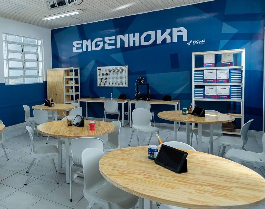 Primeiro ano do Engenhoka, de robótica educacional e arte, culmina na criação de trabalhos dos alunos