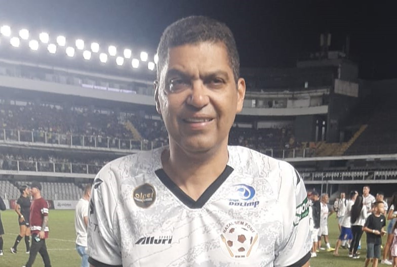 Jogo beneficente promovido por Narciso será realizado no dia 11 de dezembro, em Santos