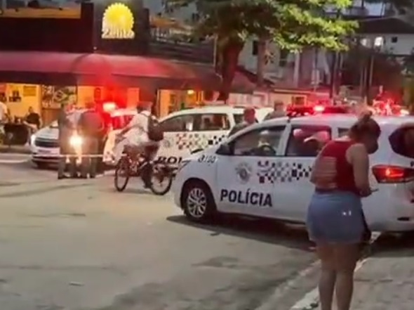 Criminoso morre em acidente de moto após tentar assaltar PM de folga em SV; VÍDEO