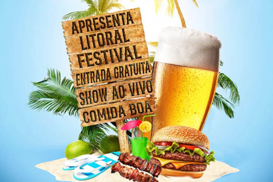 Litoral Festival chega a São Vicente com música, sabores e diversão gratuita