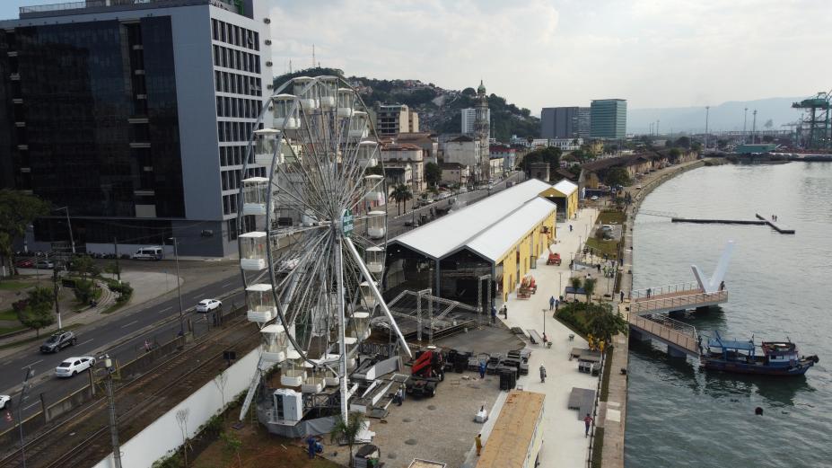 'Gigante de Santos' encerra atividades no Parque Valongo