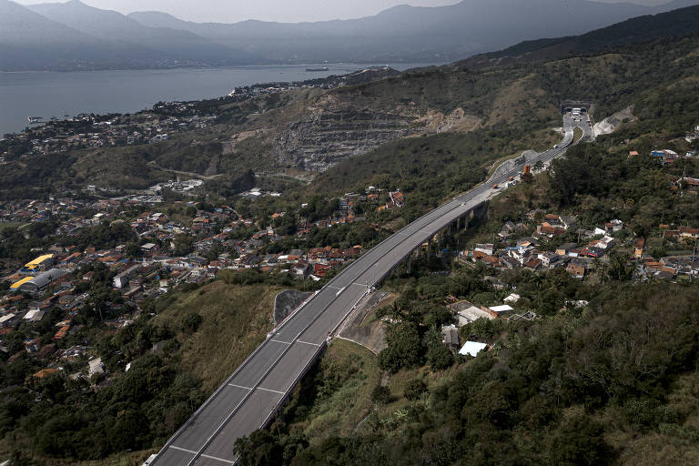 Novo contorno sul da Tamoios será aberto ao público nesta segunda com pedágio a R$ 5,20