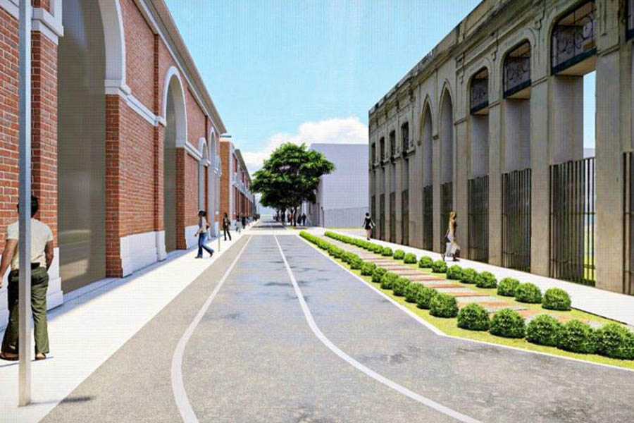 Revitalização do eixo turístico do Centro de Santos chega à Rua da Constituição