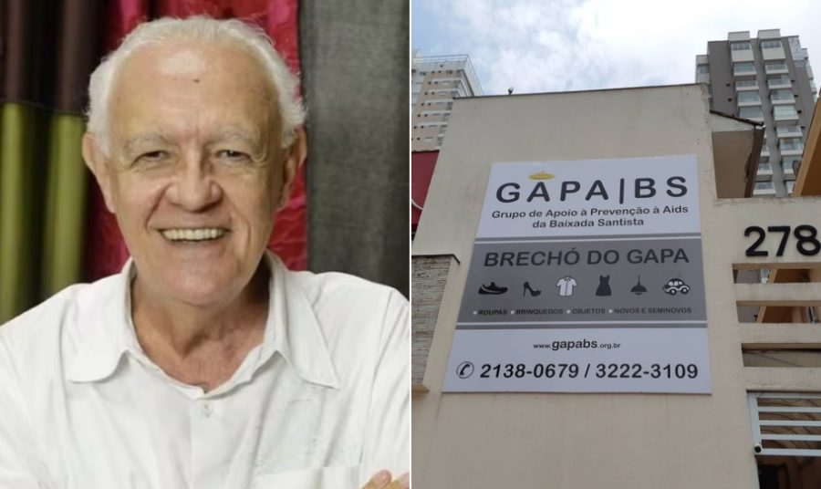 Ney Latorraca deixa um de seus imóveis para entidade de apoio à prevenção à Aids em Santos