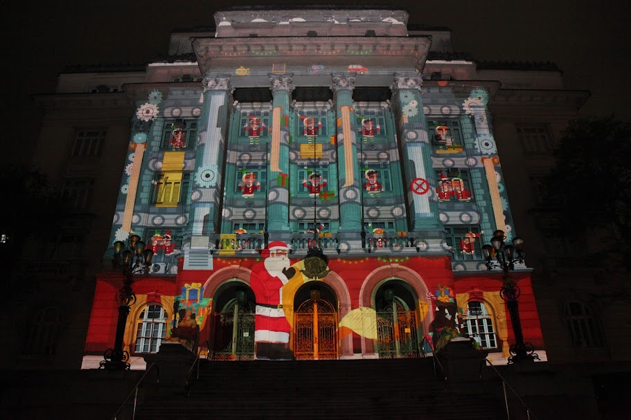 Natal Criativo desperta encanto das festas de fim de ano no Centro Histórico de Santos