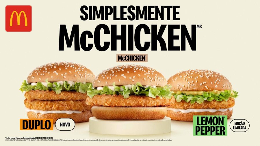 McDonald’s anuncia novidades na linha McChicken para 2025