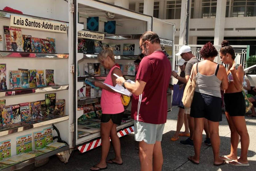 Projeto Leia Santos inicia programação de janeiro na próxima sexta-feira