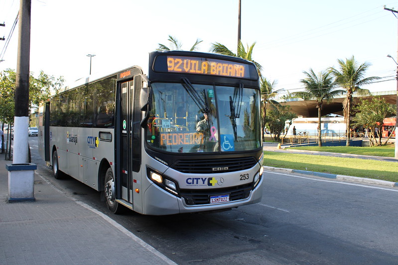 Funcionários ameaçam greve no transporte público de Guarujá caso prefeitura não pague dívida