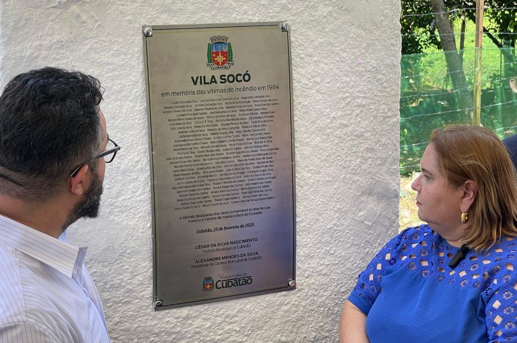 Cubatão homenageia famílias vitimadas no incêndio da Vila Socó em ato ecumênico