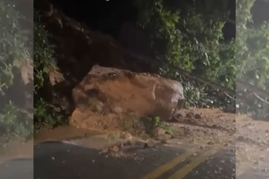 Guarujá tem 68 pessoas desabrigadas depois das chuvas e deslizamentos