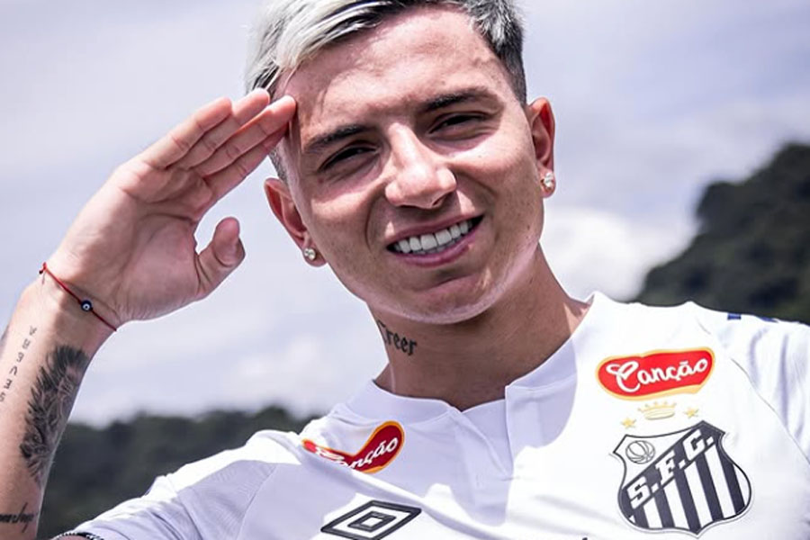 Santos anuncia chegada de Barreal por empréstimo até o final do ano