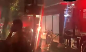 Restaurante sofre princípio de incêndio e mobiliza bombeiros em Santos