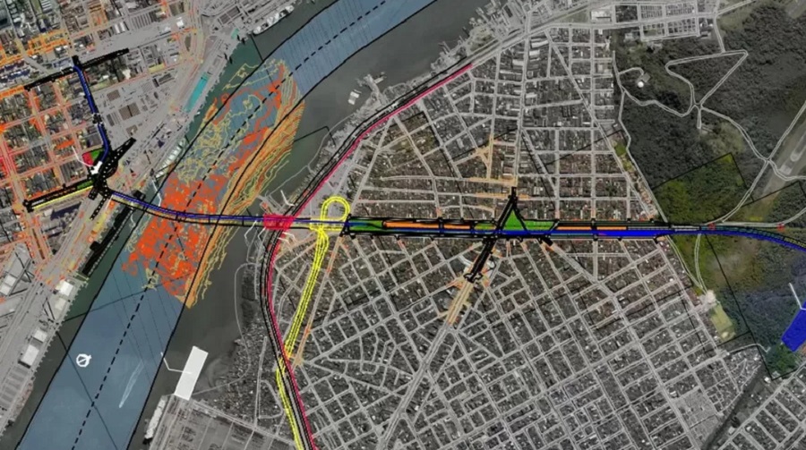 Túnel Santos-Guarujá avança após quase 100 anos