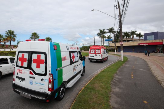 Praia Grande recebe 17 novas ambulâncias para reforço da frota