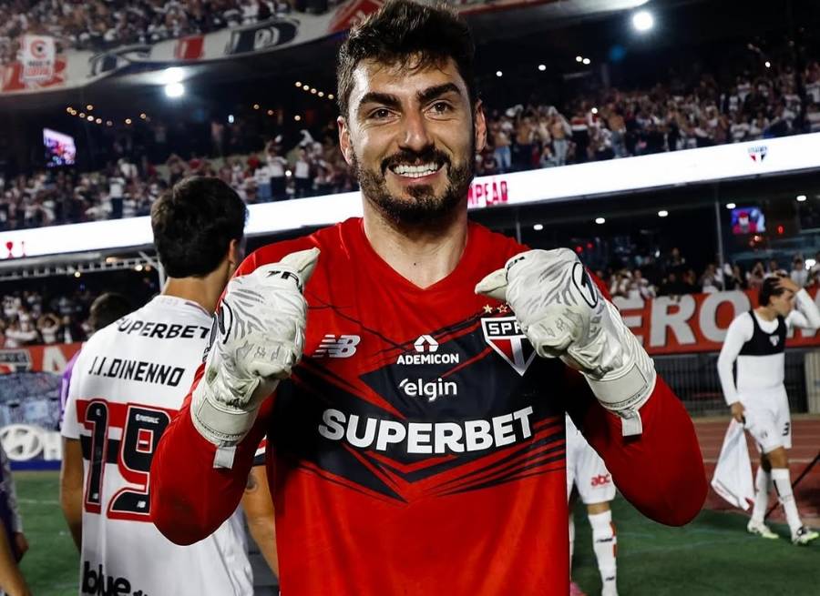 Rubens Chiri e Paulo Pinto / São Paulo FC