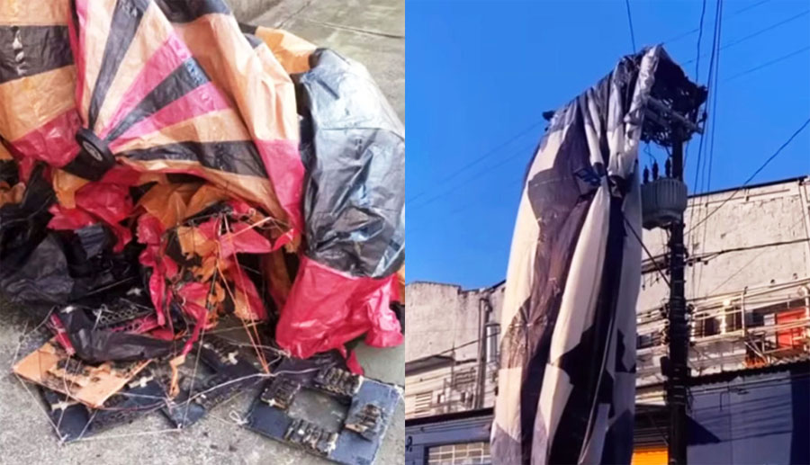 Foto: Reprodução/PM e SOS Mongaguá