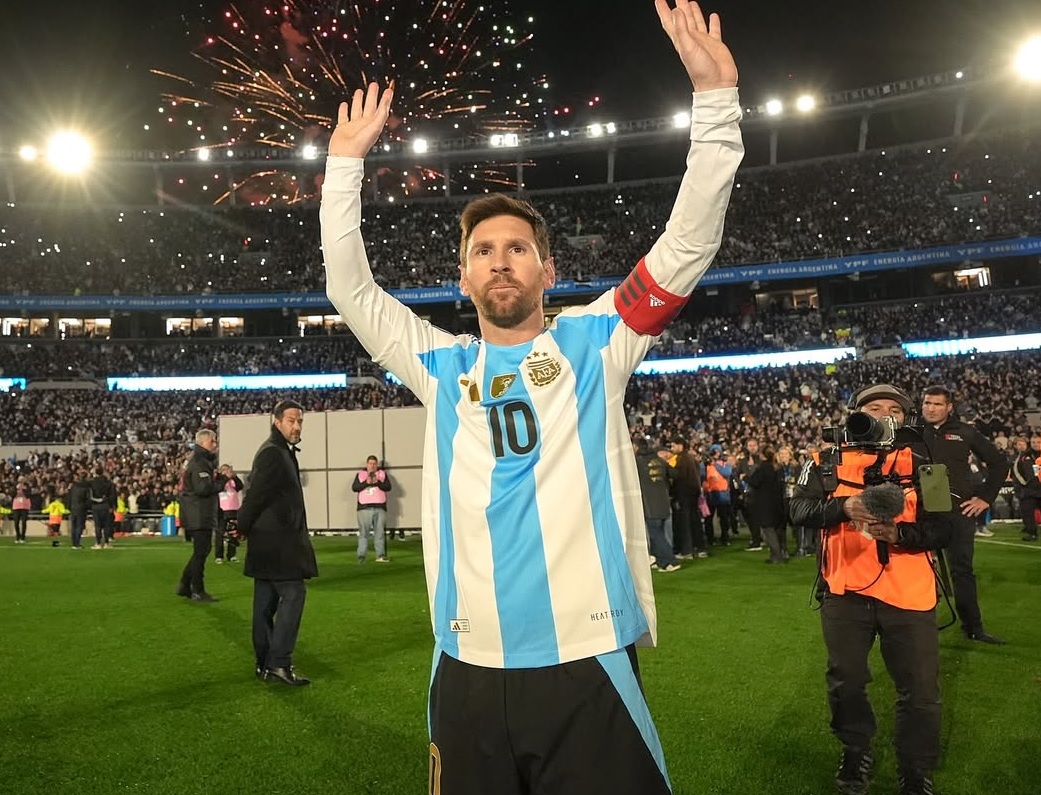 Reprodução/Instagram @leomessi