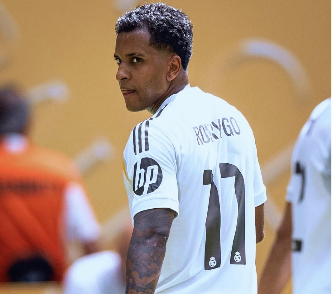 Rodrygo desencanta contra sua maior vítima e marca pelo Real após 32 jogos