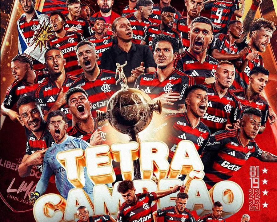 Reprodução/Instagram @flamengo