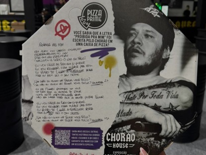 Quase 30 anos após Chorão compor música em caixa de pizza, Pizza Prime lança edição especial