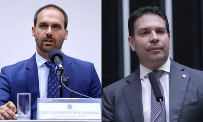 Câmara cancela passaportes diplomáticos de Eduardo Bolsonaro e Alexandre Ramagem