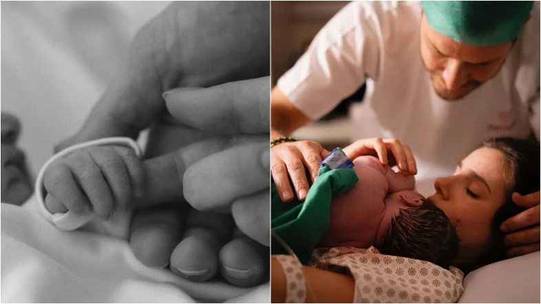 Camila Queiroz e Klebber Toledo anunciam nascimento de Clara, primeira filha do casal